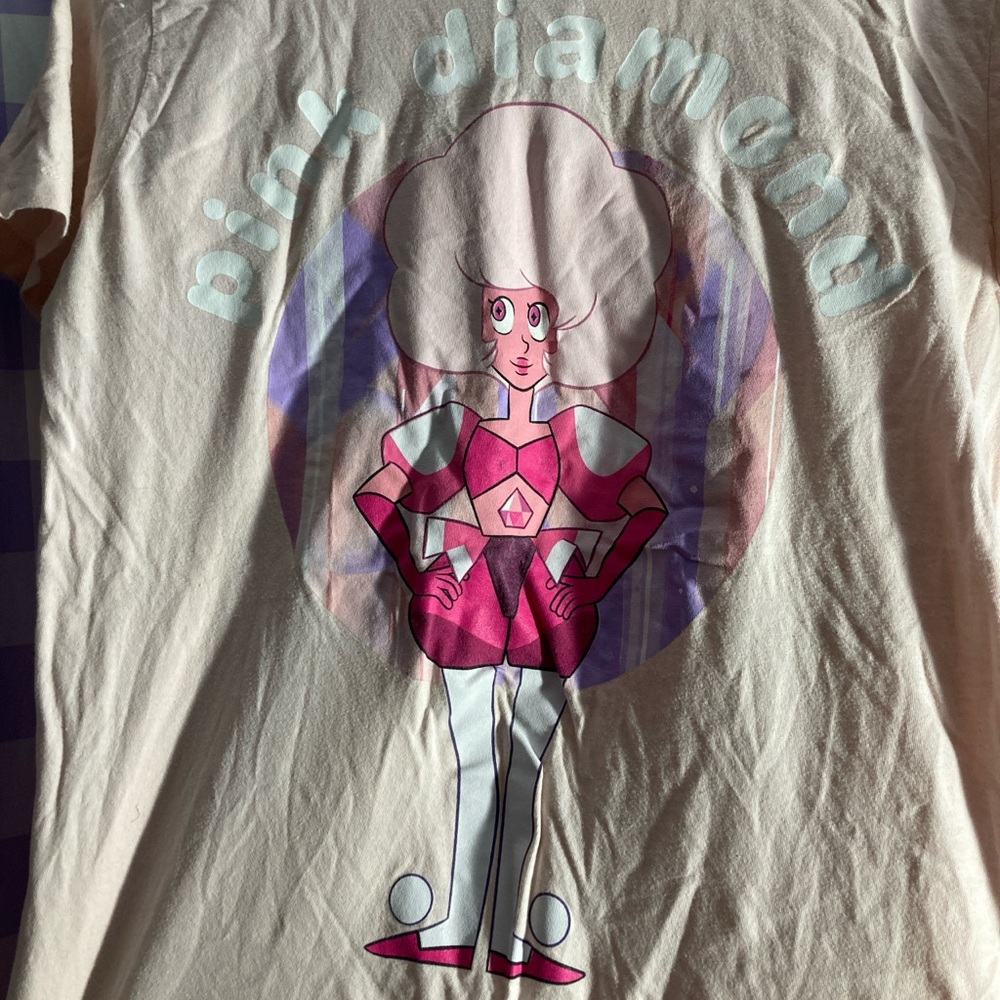 Pink Diamond Kids Graphic T-Shirt